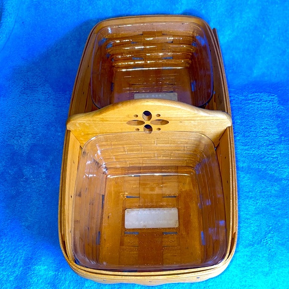 Vintage 1999 LONGABERGER BASKET. Hand woven. - Picture 3 of 8